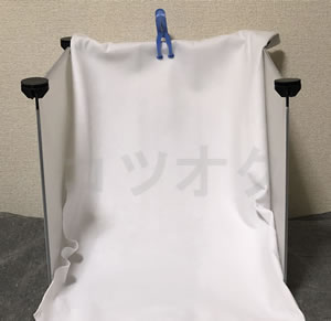 自作撮影ボックス・撮影キット撮影可能状態